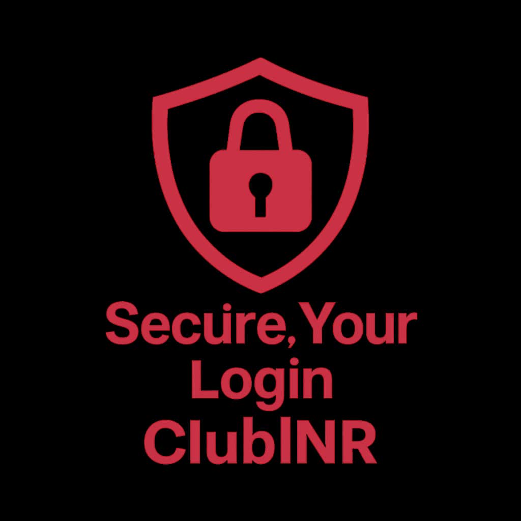 An icon representing guide resources for ClubINR login security.