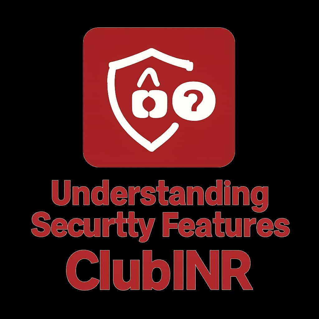 An icon representing the security features of ClubINR.